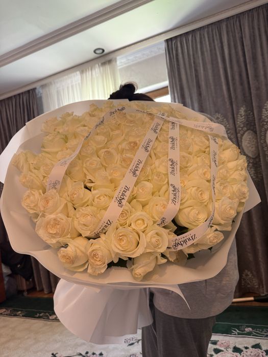 101 белый роза т