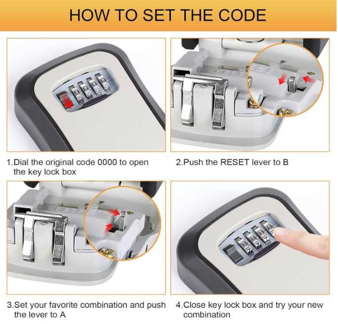 Термо и водоустойчиви кутии и катинари с четирицифрен код (Испания)