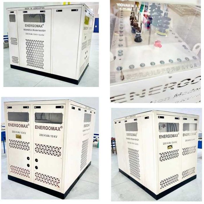 Трансформаторы  и КТП 25kVA до 2500 kVA (6-10 кВ)