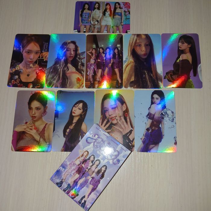 Карточки группы AESPA