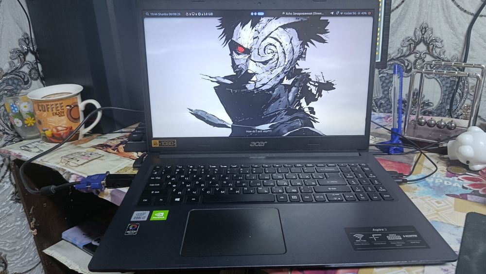 Noutbuk sotiladi Acer