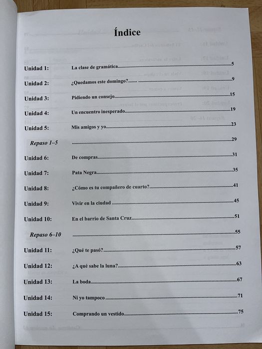 Учебна тетрадка по испански език - La escalera A2 - Cuaderno