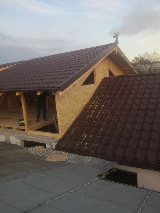 Montaj acoperis velux tigla metalica bilka jgheaburi burlane