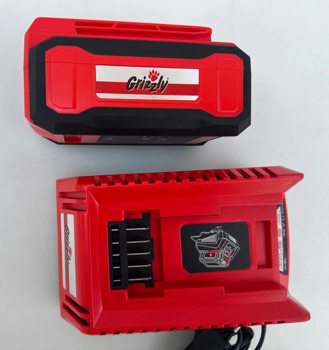 Grizzly ARM 4038 Li-ion SET - Мощна акумулаторна косачка 40V 38см