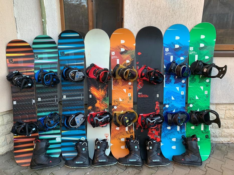 Placa snowboard copii adulti 80 cm-178 cm TOP Burton K2 Boots Boa