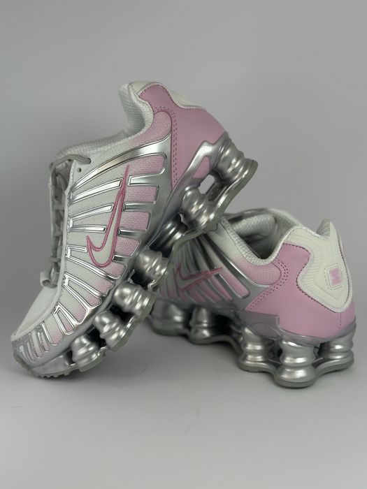 Дамски маратонки Nike Shox TL “Metallic Platinum & Pink Foam”