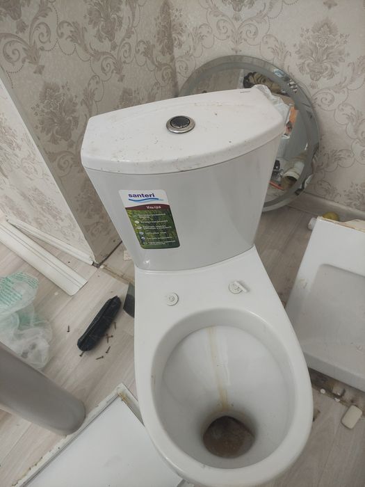 Унитаз в рабочая
