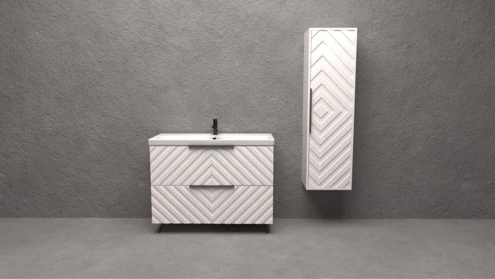 Тумба для ванной раковины с тумбой