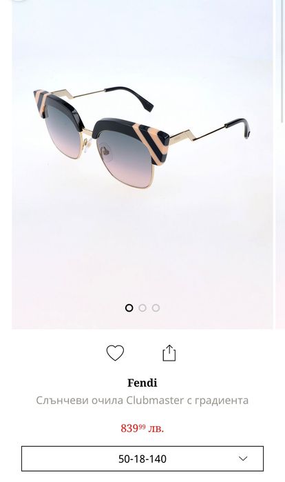 Fendi оригинални очила