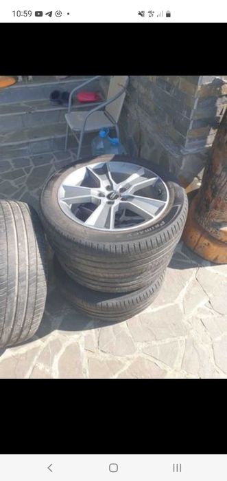 Jante Audi pe 18 dotate cu cauciucuri Michelin 215/50/18