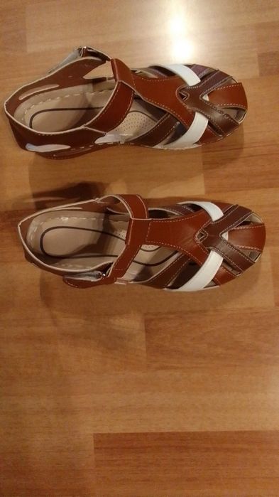 Нови Дамски сандали естествена кожа