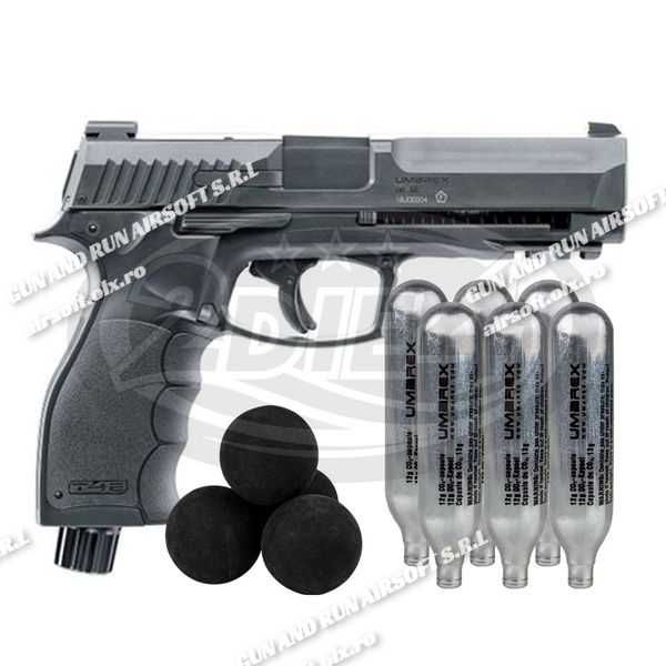 Pistol Airsoft [Cu BILE DE CAUCIUC 20.7J] Co2 Auto-Aparare! OKAZIE !!