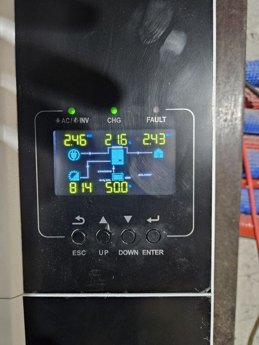 Growatt SPF 5000 ES – инвертор 5KW, 48V с WiFi-F мод