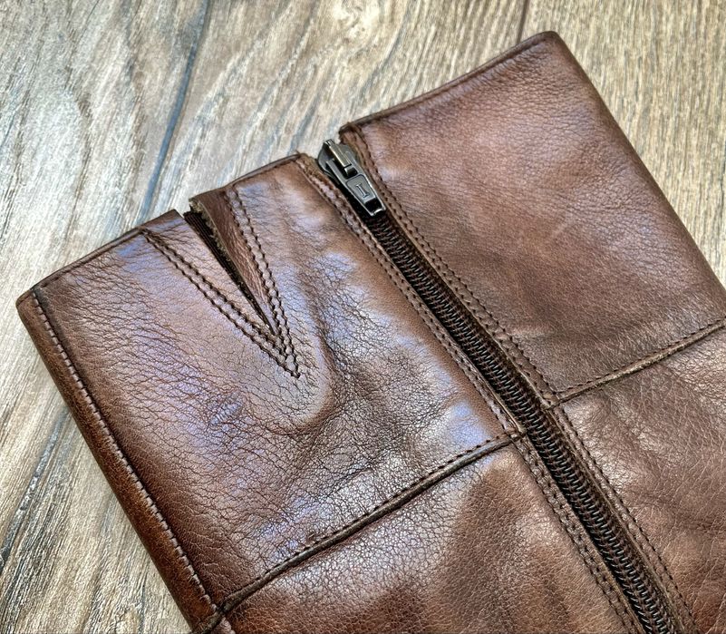 Естествена кожа ботуши