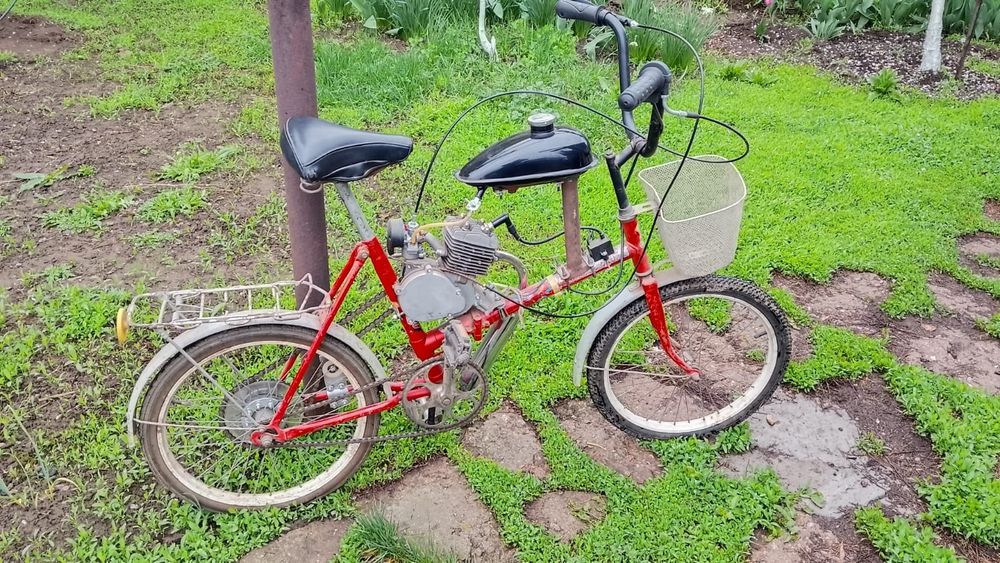 Продам велик с мотором