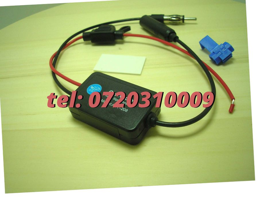 Amplificator Semnal Antena Radio Fm Am Cu Mufa Universala Pentru Navi