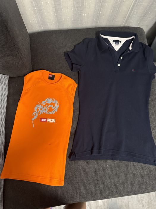 Тениска Tommy hilfiger,топ Diesel