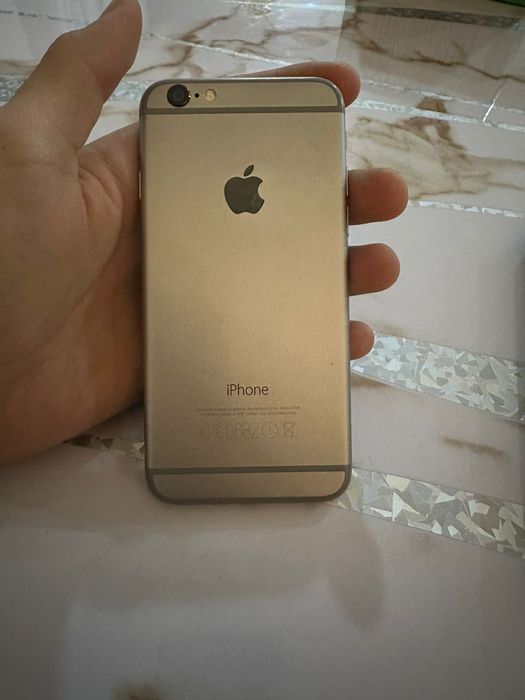 iPhone 6 серебро стоит iCloud, на запчасти (не первый владелец)