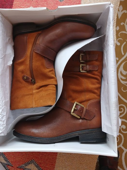 Кожаные сапожки "Geox"