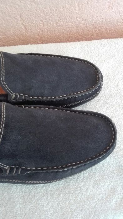 Mocasini piele întoarsă nr 40 Pat Calvin