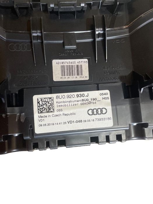 Ceas De Bord Audi Q3 8U 2011 - 2018 8U0920930J