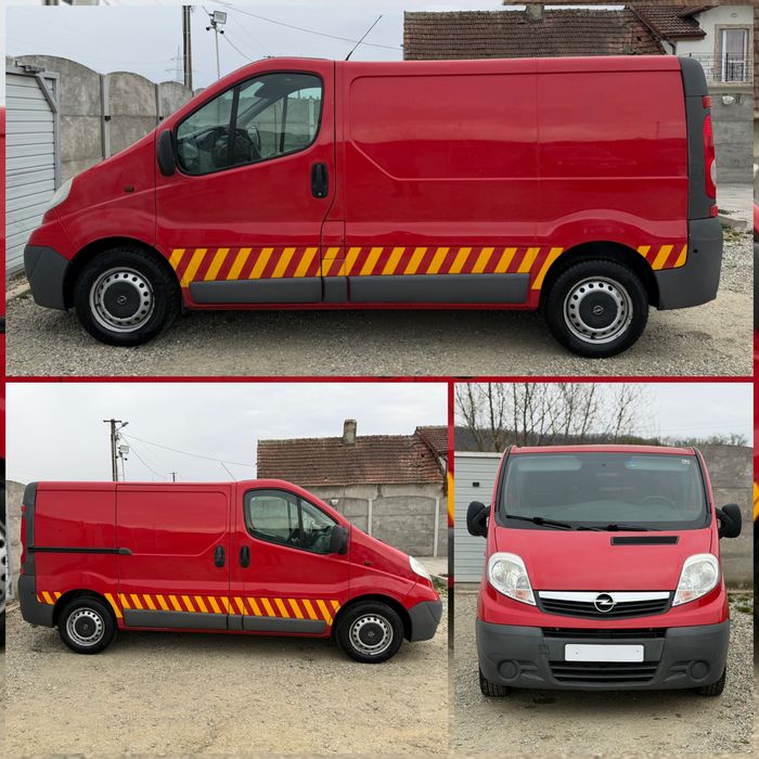 Opel Vivaro 2013/07 - 2.0 CDTI - 6+1 Trepte - A/C - 3 L  + Marfa -