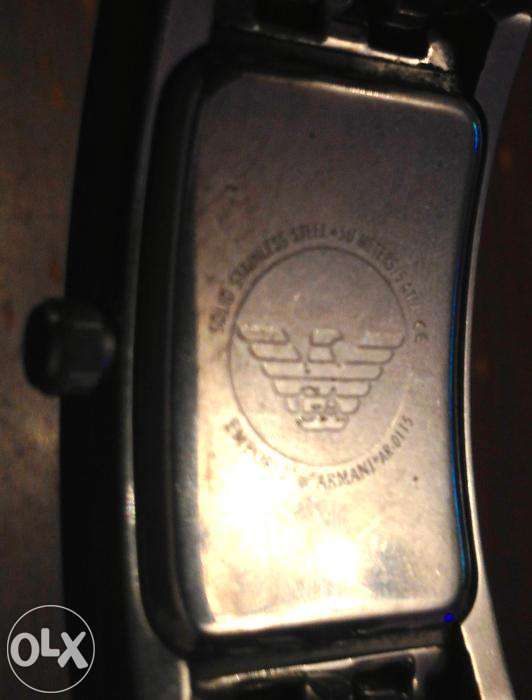 ceas EMPORIO ARMANI AR0115, original, de dama, otel CADOU IUBITA