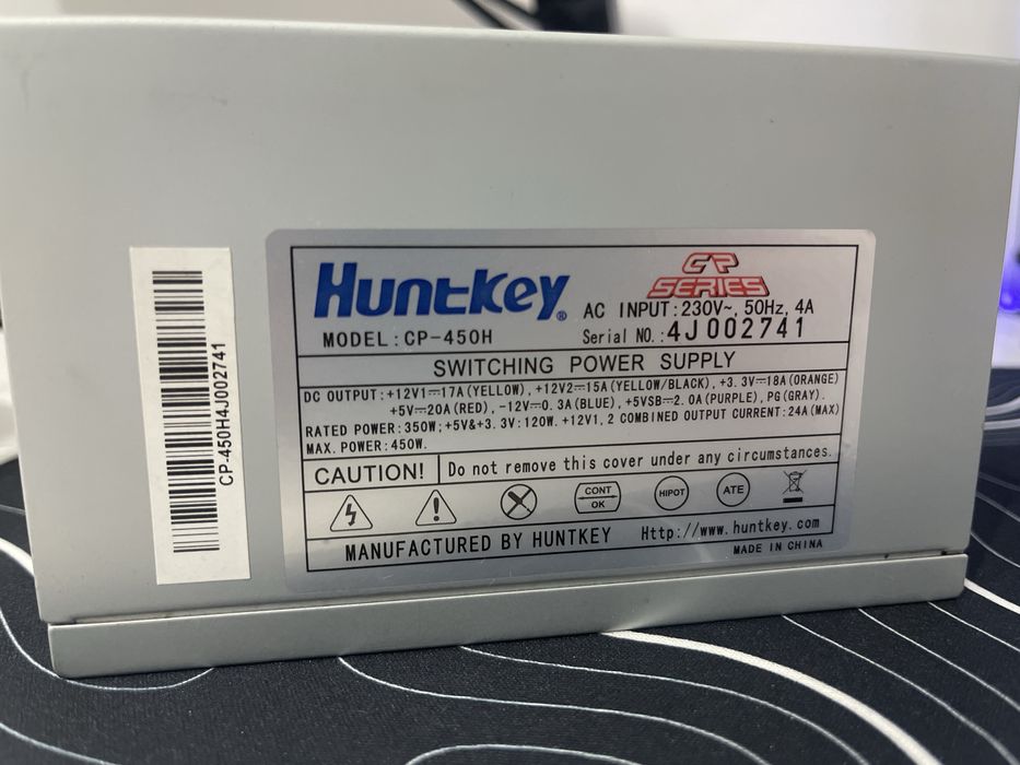 Блок питания Hyntkey 350w