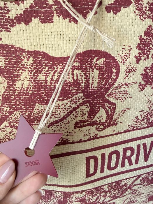 Плажна чанта от рафия DIOR