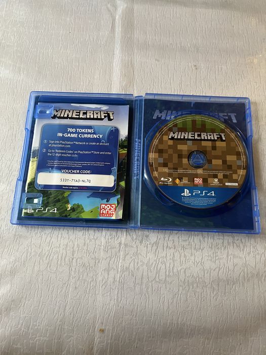 Майнкрафт диск на пс4