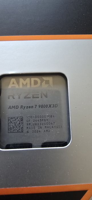 Procesor Amd Ryzen 7 9800x3d Factura si Garantie
