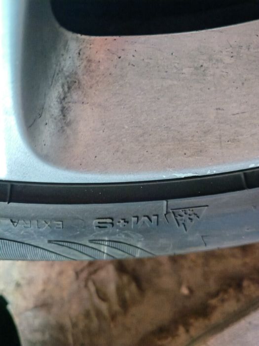 Джанти с зимни гуми за пежо 407