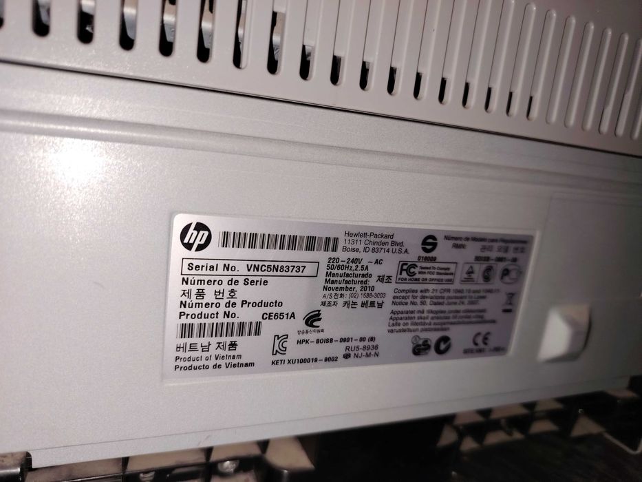 принтер HP LaserJet P1102