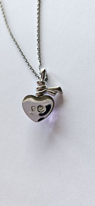 Swarovski колие със сърце