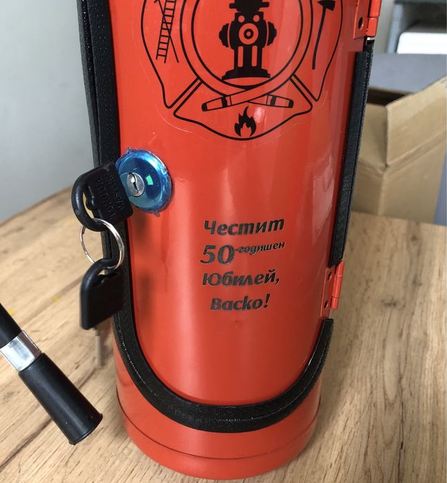 Пожарогасител Мини Бар за Уиски, Вино и др. - Подарък Сувенир