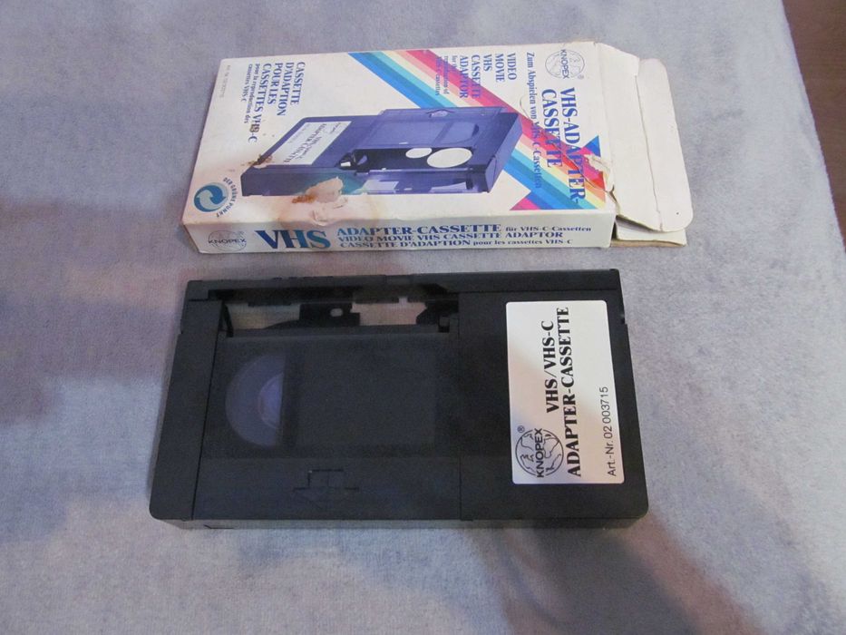 adaptor VHSc la VHS  obiecte de colectie,