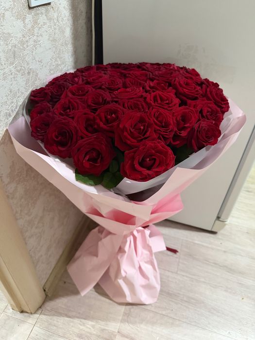 цветы свежие 51 роза