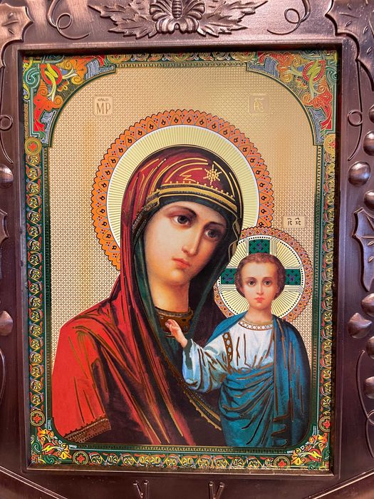 icoana veche icoana deosebita maica domnului dim 27x24 icoana veche