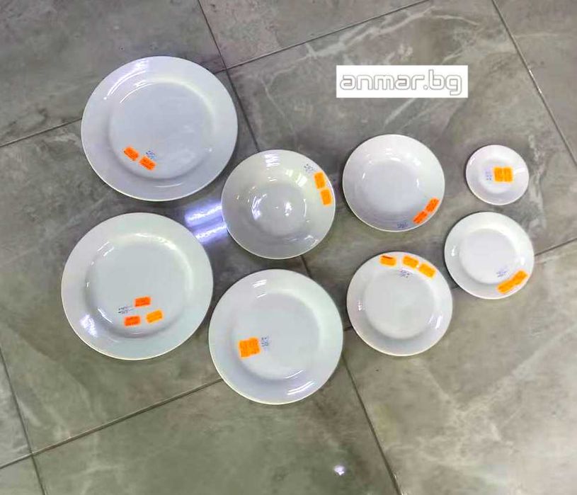 Порцеланови чинии, различни размери 15см,18см,20см,23см,26см,30см