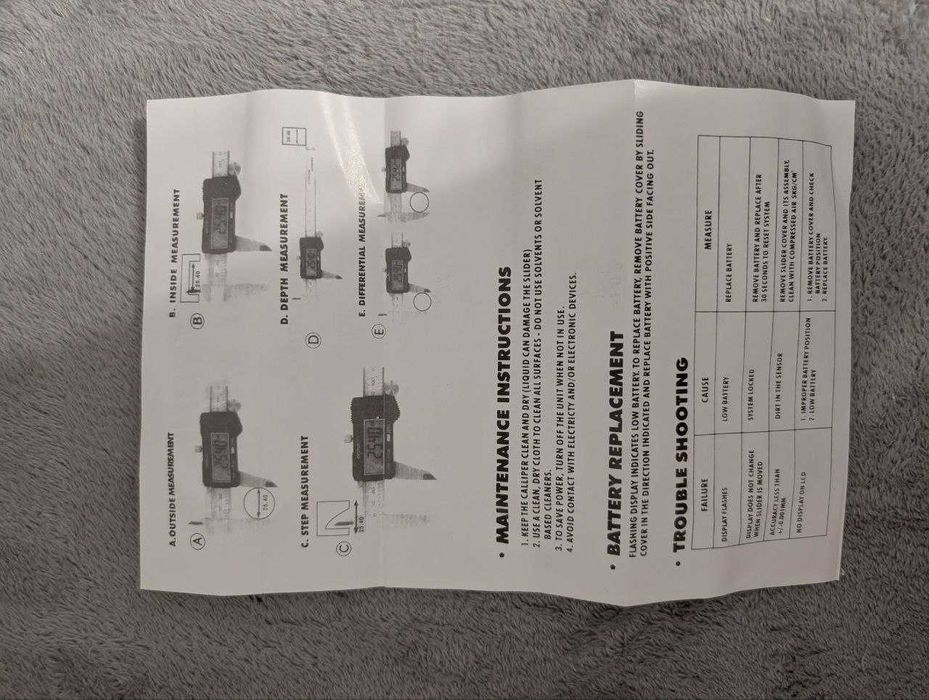 Subler electronic de precizie, Zola® 150 mm / 6