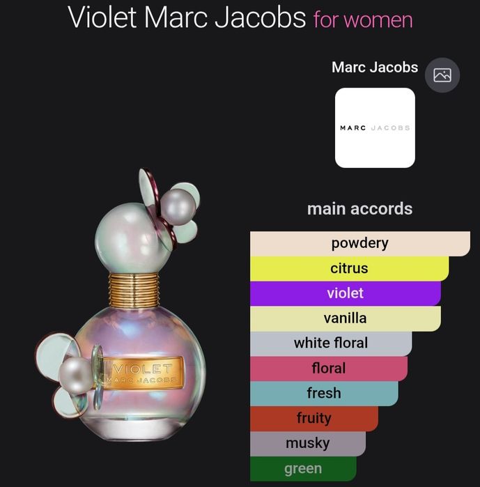 Marc Jacobs Marc Jacobs Violet