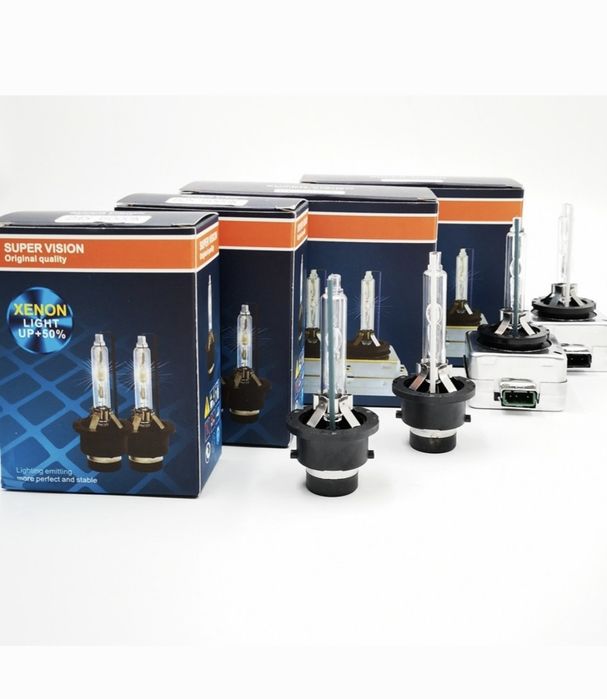 Set Becuri Xenon Bec HID D1S D2S D3S D4S D8S 6000K 70/Set SUPER BRIGHT