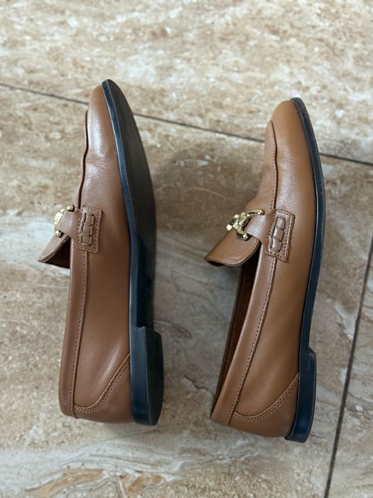 Loafers piele naturala Zara 37