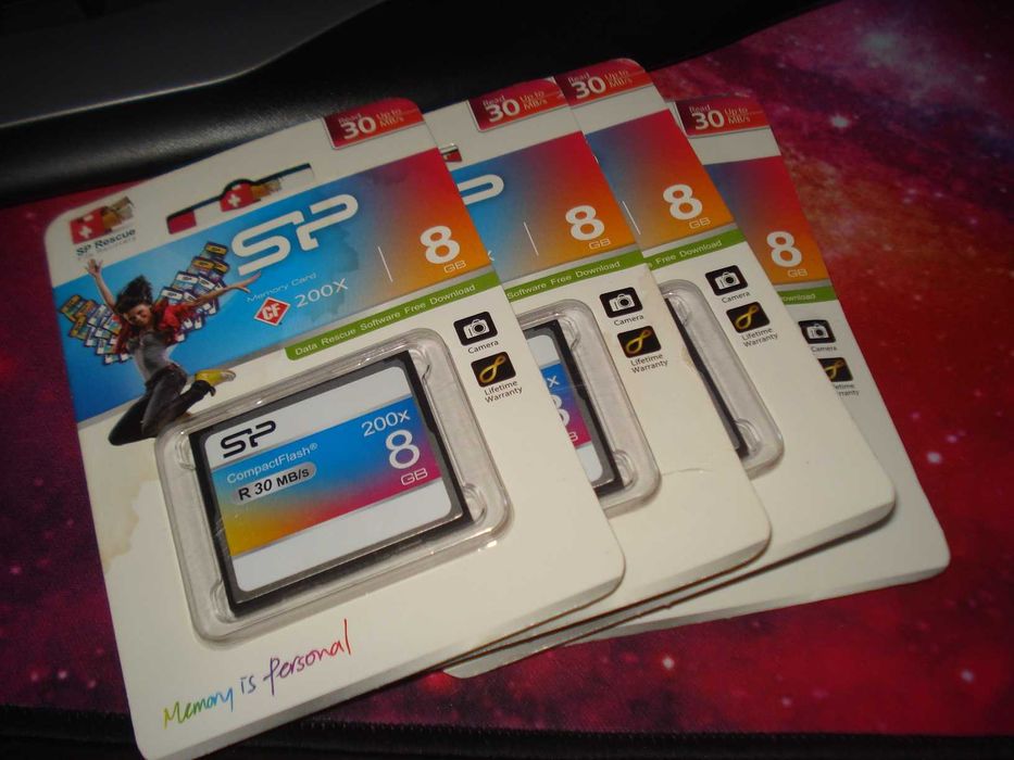 card memorie compact flash 8gb Silicon power nou sigilat