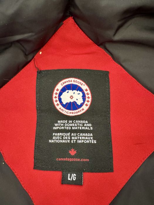 Canada goose expedition parka red