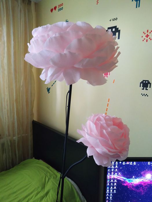 Нощна лампа цвете