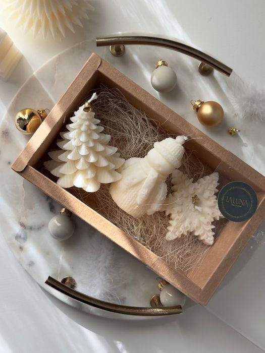 Set Cadou Craciun Lumanari parfumate