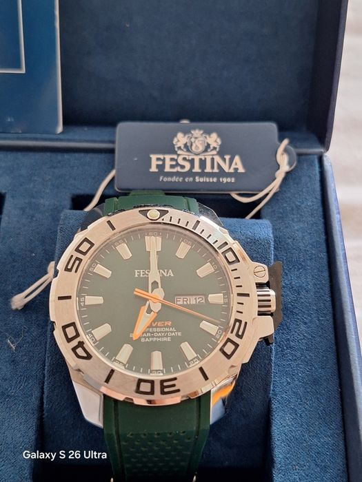 Festina Diver 20 Bar Неразличим от Нов