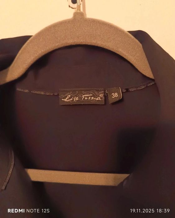 Cămașă neagră Lisa Tossa Nr 38