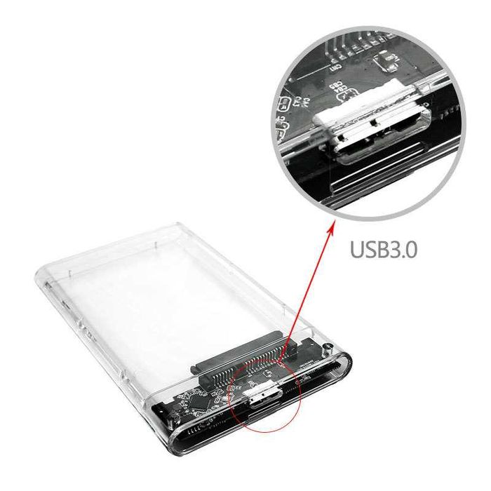 Внешний кейс для диска. 2,5 HDD External Case USB 3.0